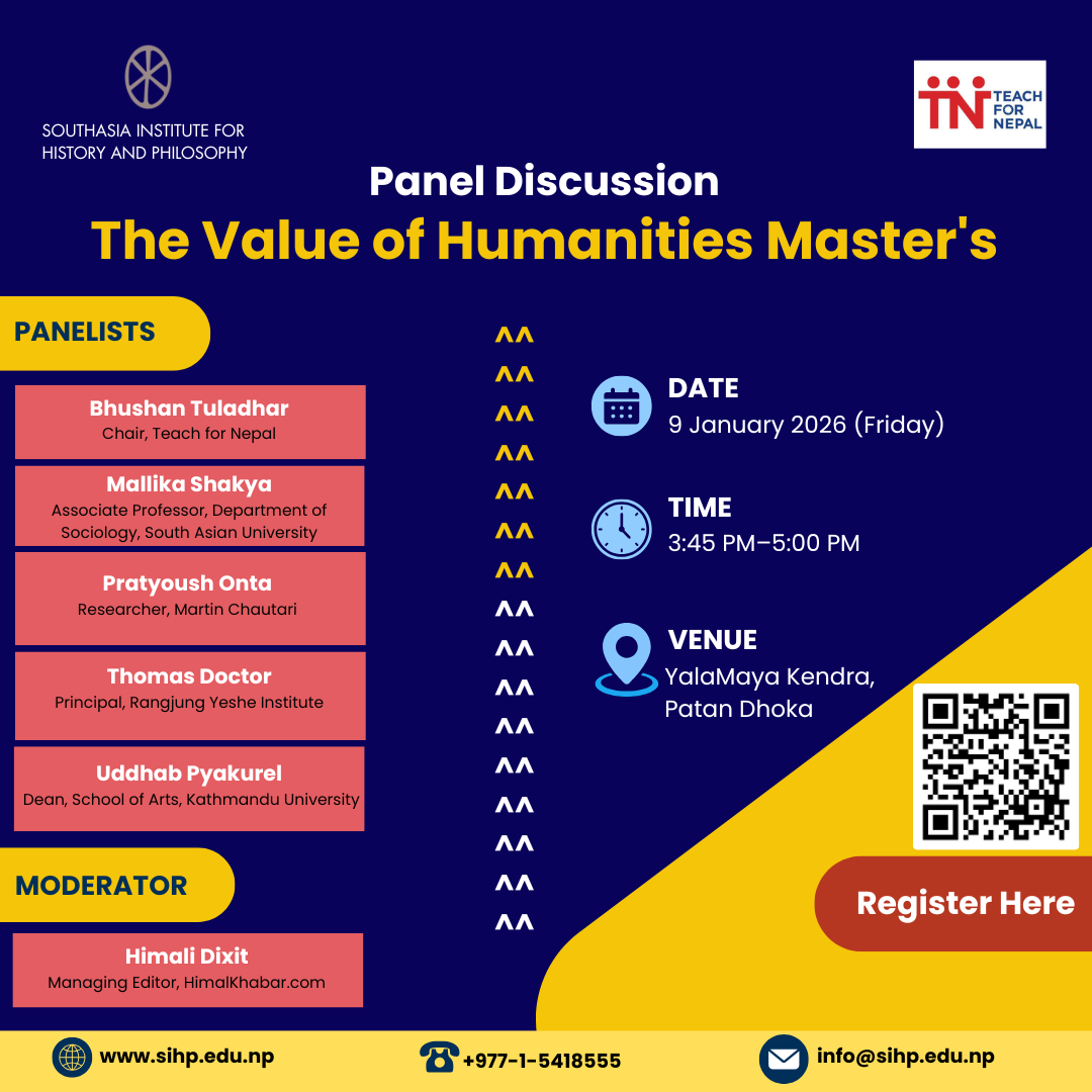 Panel Discussion: The Value of Humanities Master’s